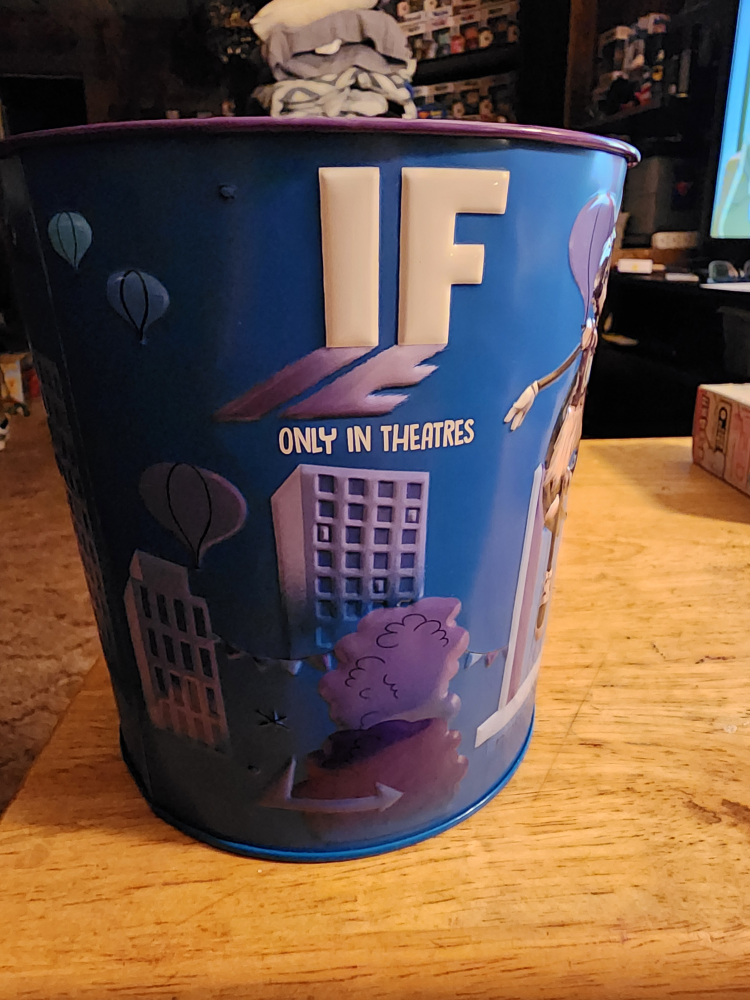 "IF" Movie Theater Popcorn Bucket