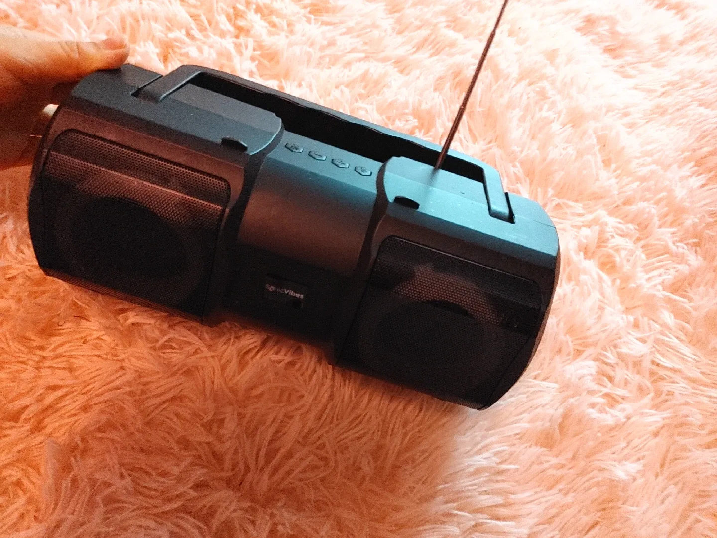 Sonic Vibes Portable Bluetooth Boombox thumbnail