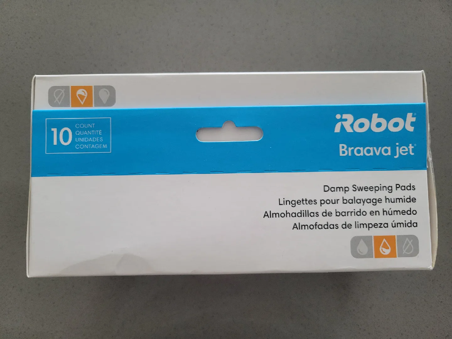 iRobot Braava Jet Damp Sweeping Pads - 10 Count image indicator(2)