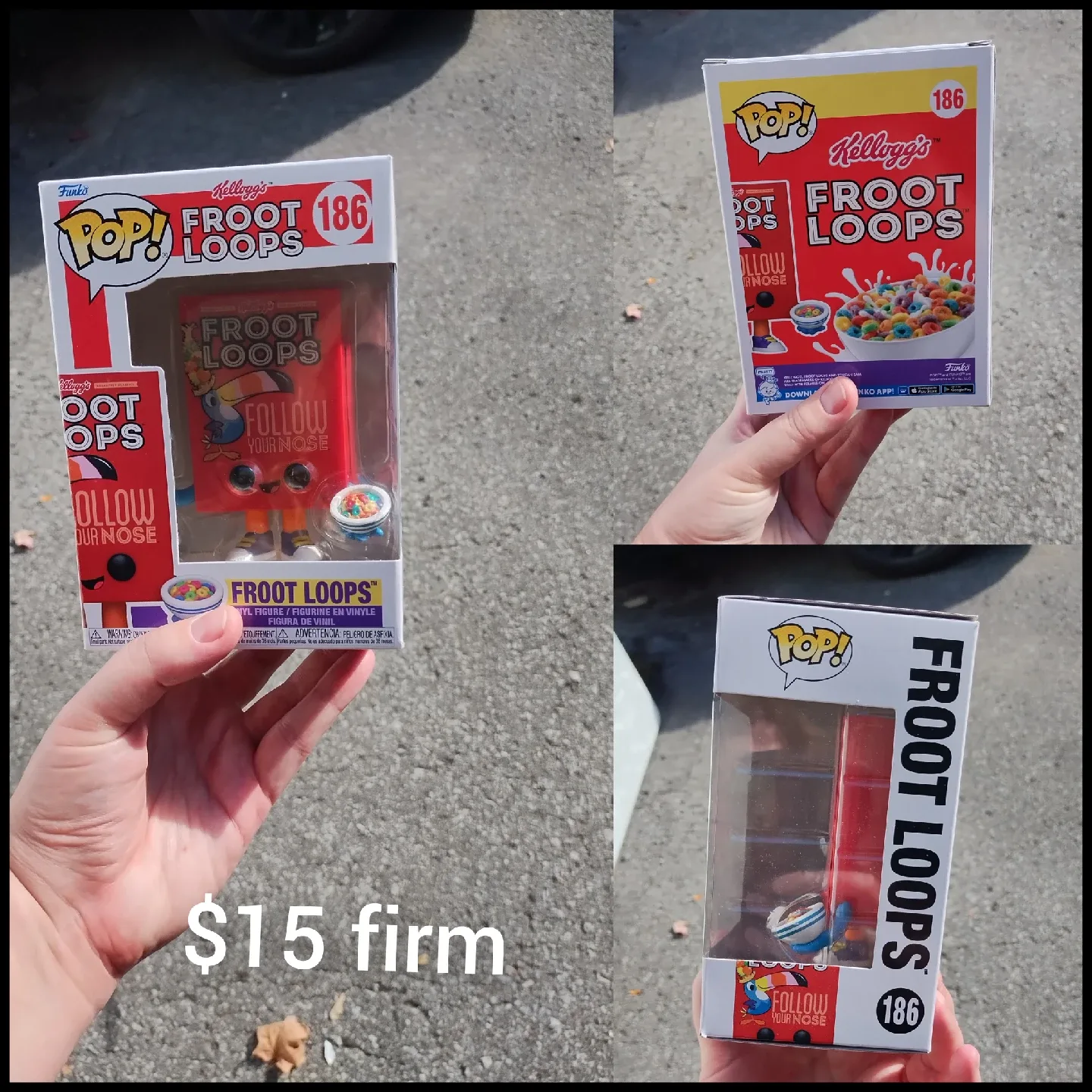 Froot loop Funko pop  $15 firm