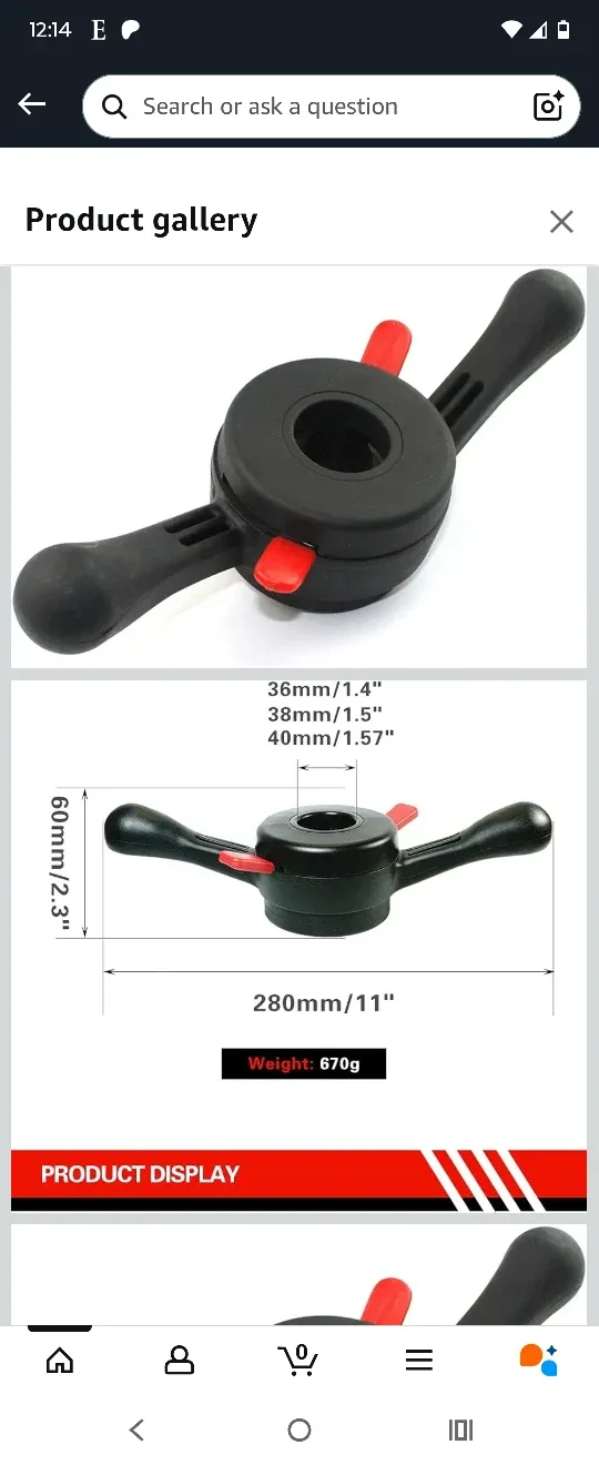 Universal Wheel Balancer Quick Release Wing Nut