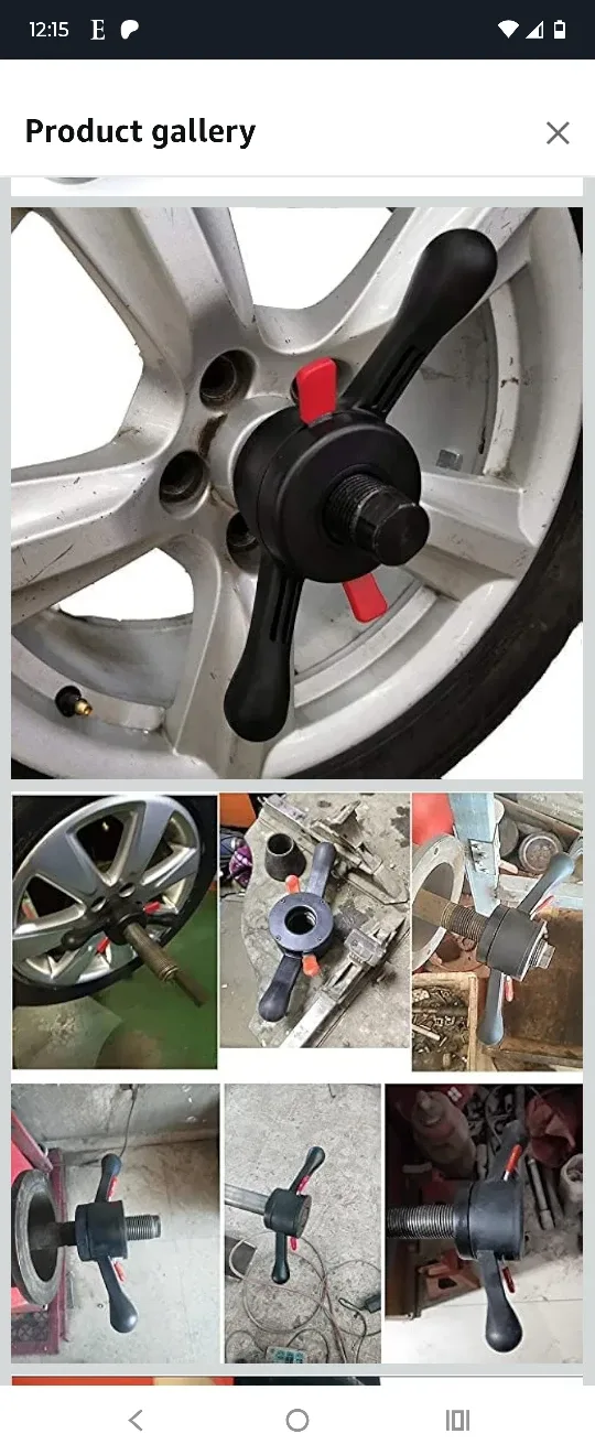 Universal Wheel Balancer Quick Release Wing Nut image indicator(2)