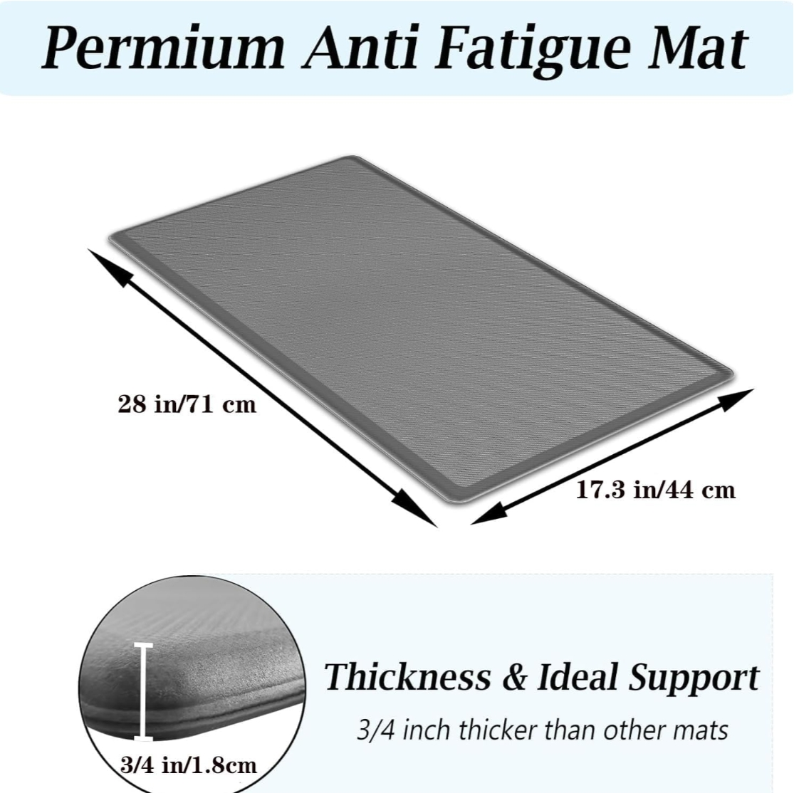 ARTNICE Anti-Fatigue Kitchen Mat - NEW - photo 3