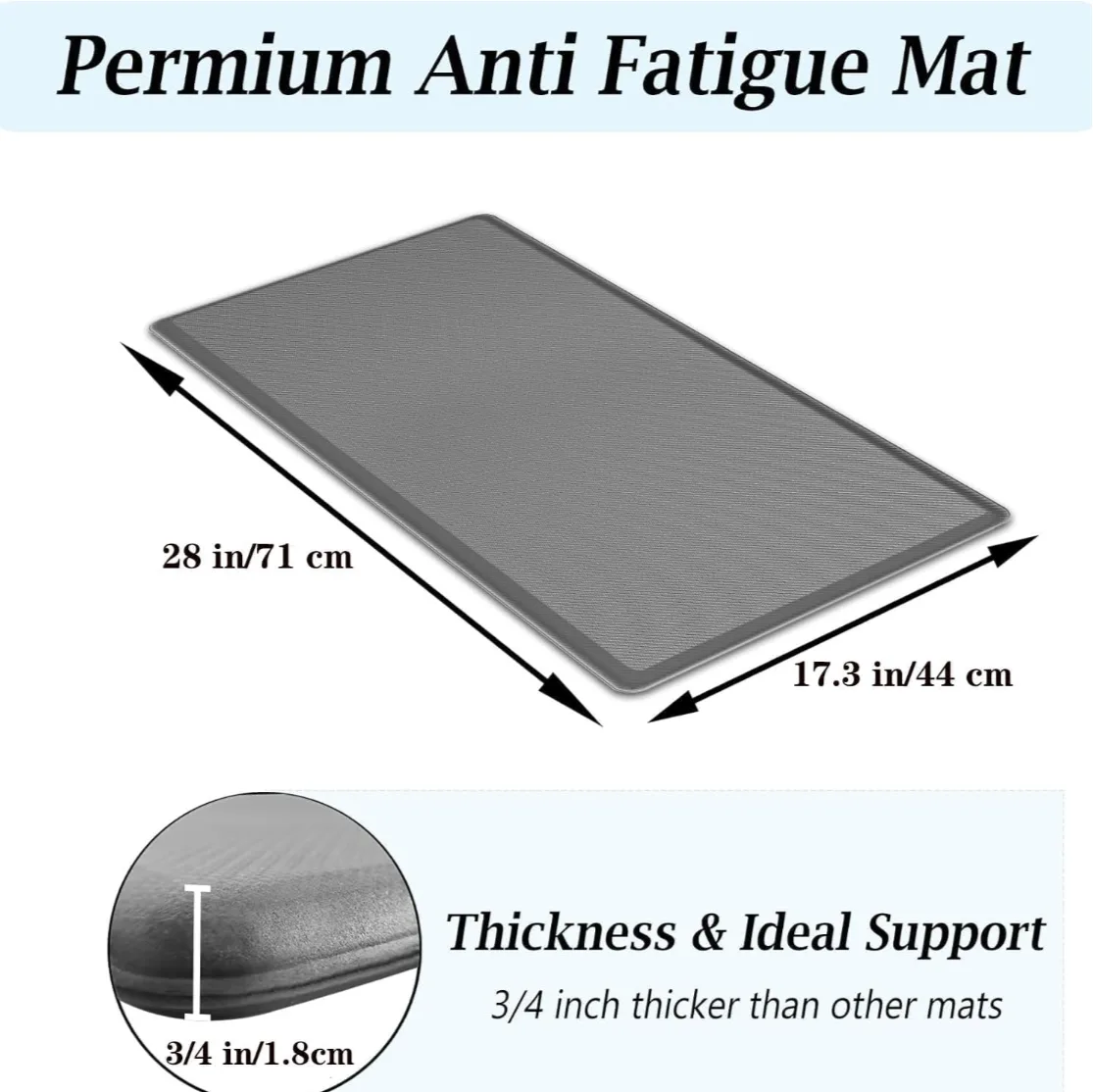 ARTNICE Anti-Fatigue Kitchen Mat - NEW image indicator(3)