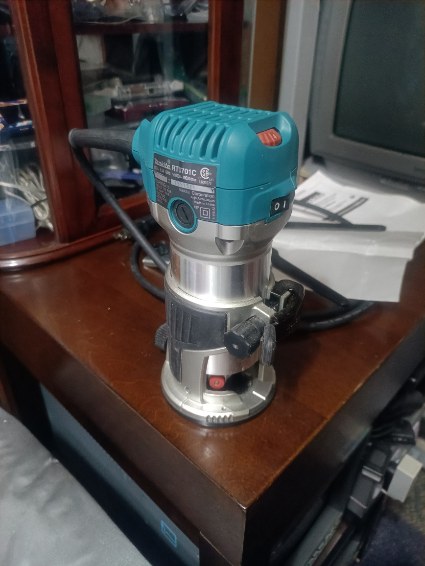 makita electric palm router mint condition