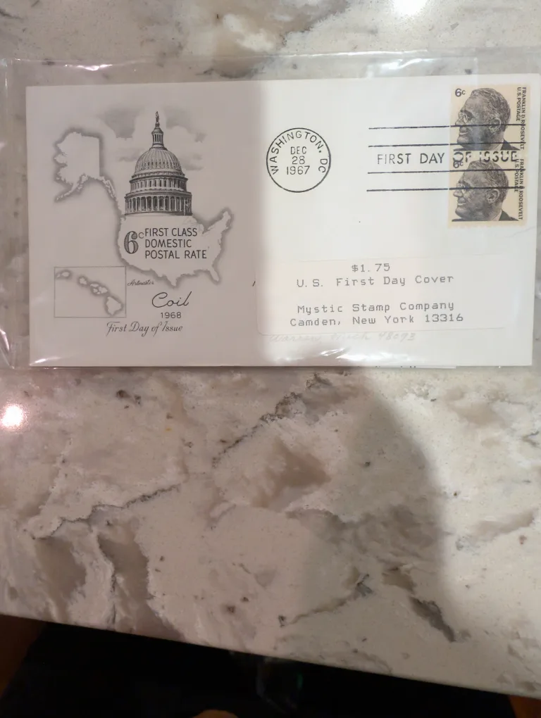 Mystic Stamp Company First Day Cover thumbnail
