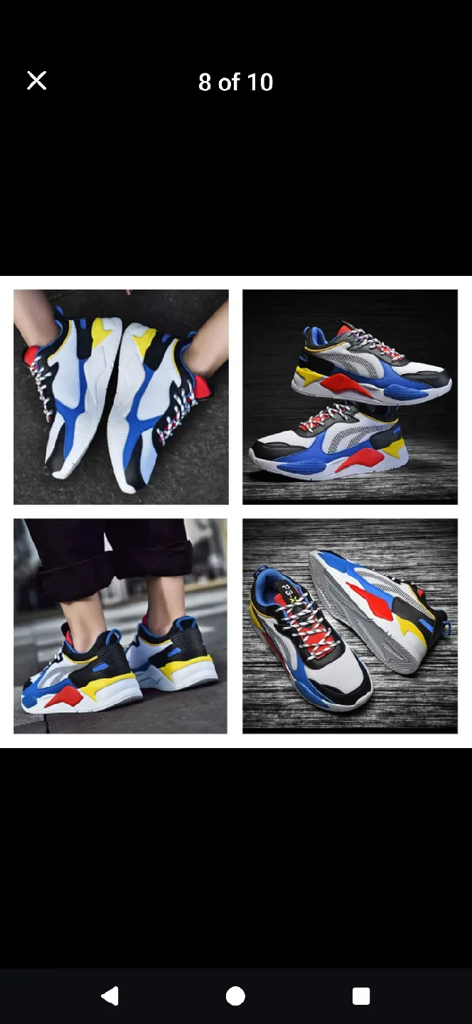 🔥 NEW Vulcan PS-X retro colored sneakers Mens 43 & 44 image indicator(3)