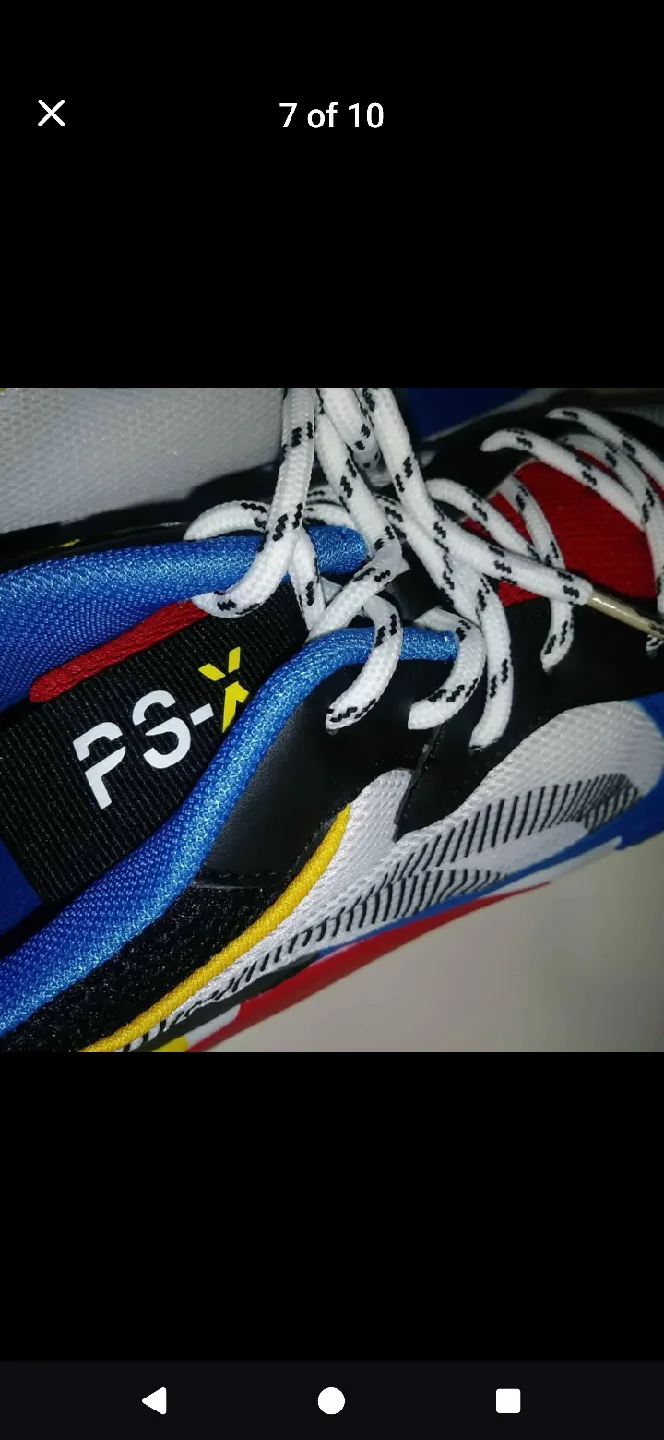 🔥 NEW Vulcan PS-X retro colored sneakers Mens 43 & 44 image indicator(4)