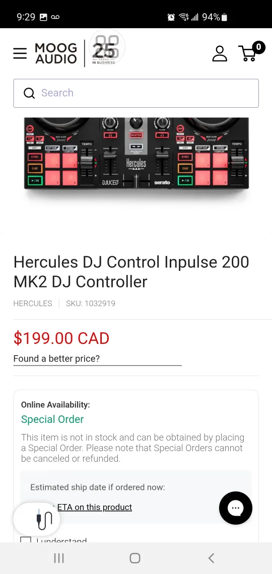 Hercules DJControl Inpulse 200 MK2 DJ Controller