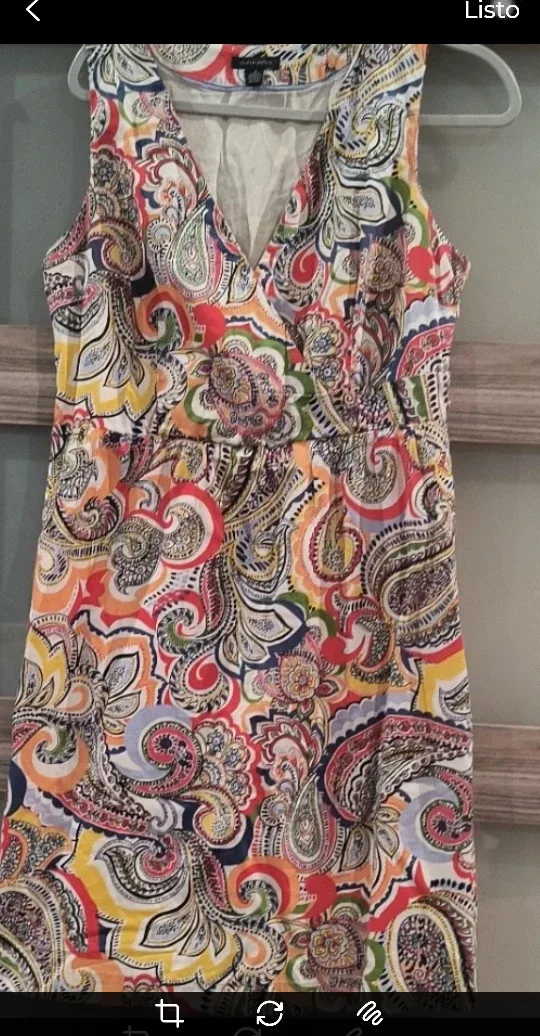 Tommy Hilfiger Sleeveless Paisley Dress image indicator(7)