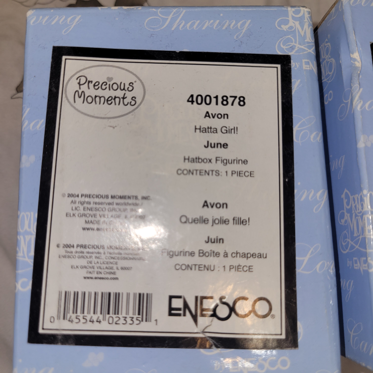Precious Moments Avon Hatta Girl Figurine - photo 5