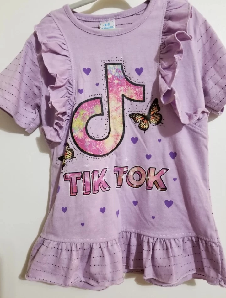 TikTok Kids Pajama Set