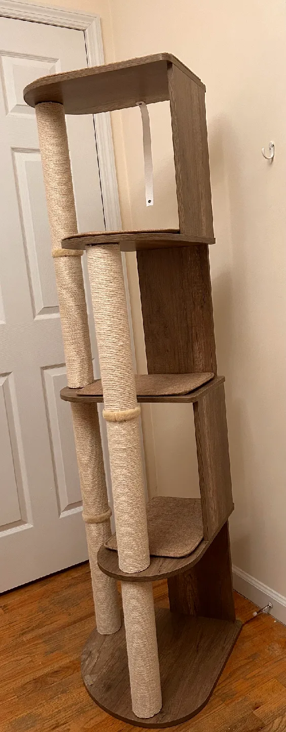 Beveled Modern Cat Tree Tower image indicator(3)