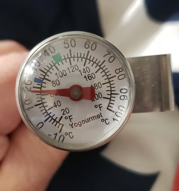 Yogourmet Precision Thermometer -  Package includes image indicator(5)