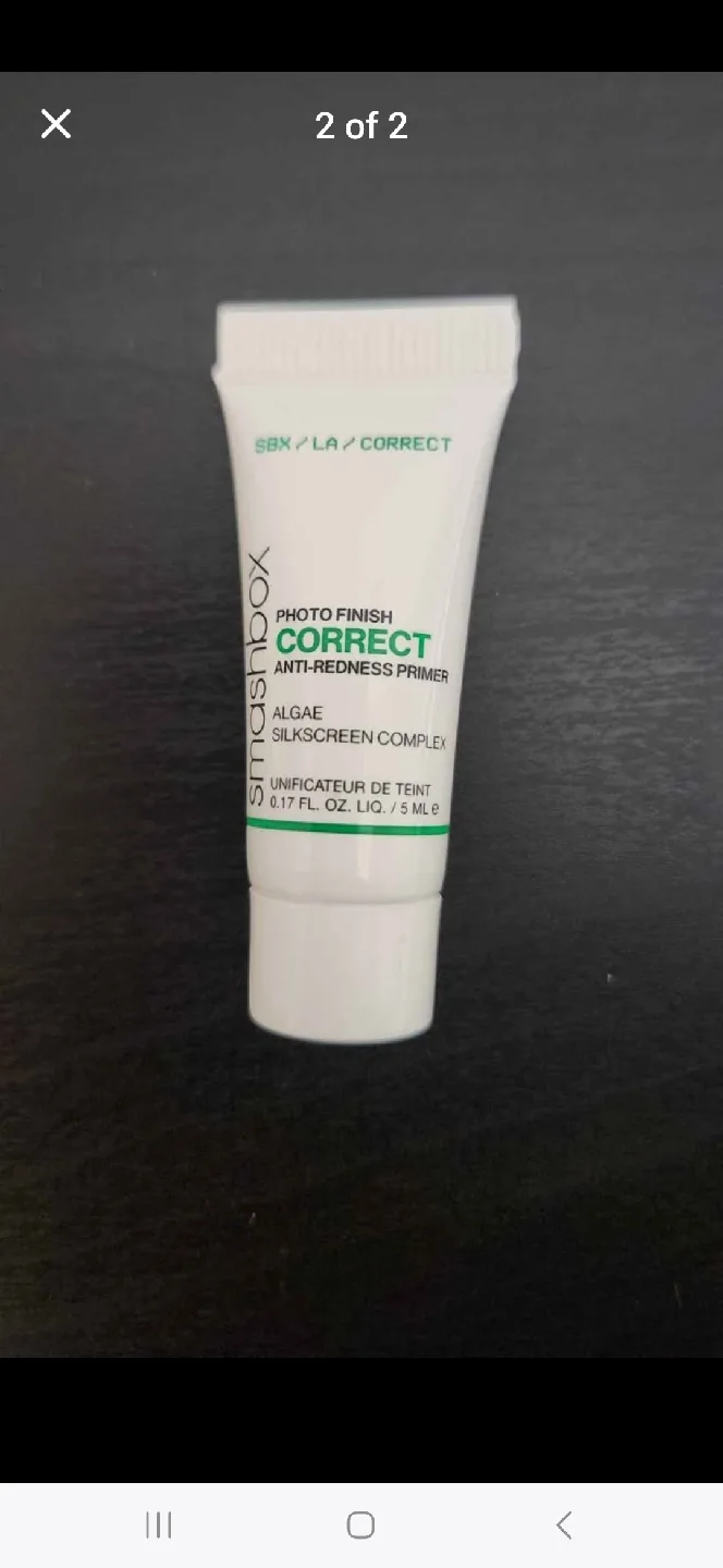 Smashbox Photo Finish Correct Anti-Redness Primer Sample image indicator(2)