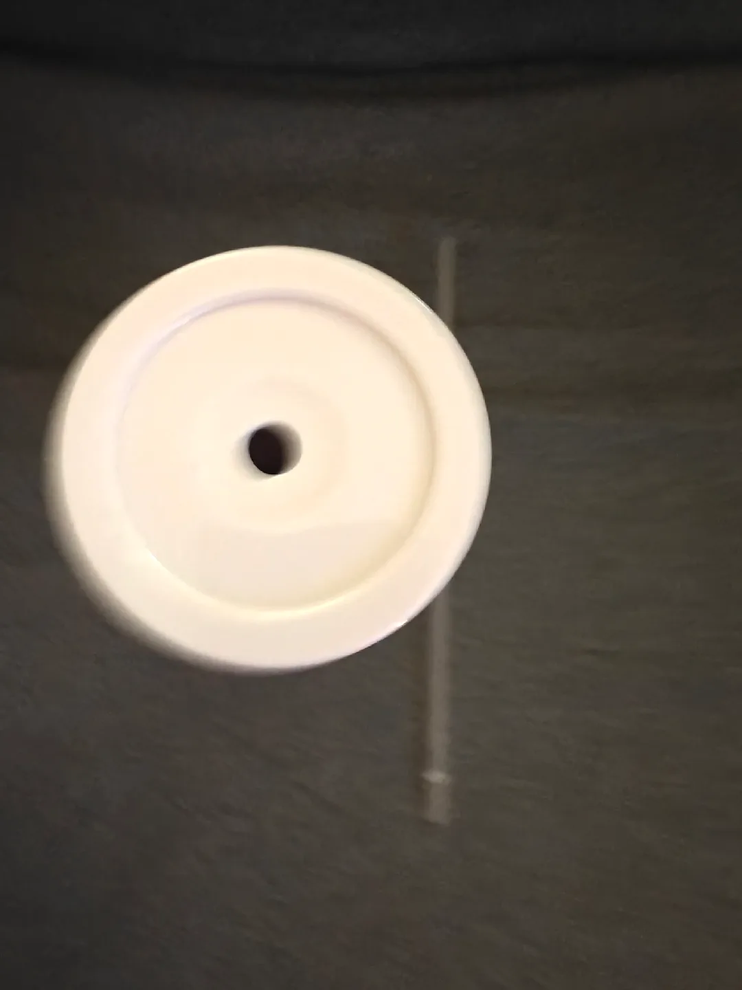 Personalized Pink & White Tumbler with Straw image indicator(2)