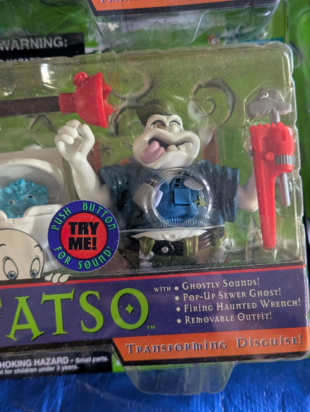 Casper Ghostformers Action Figures - Stinkie, Stretch, Fatso image indicator(2)