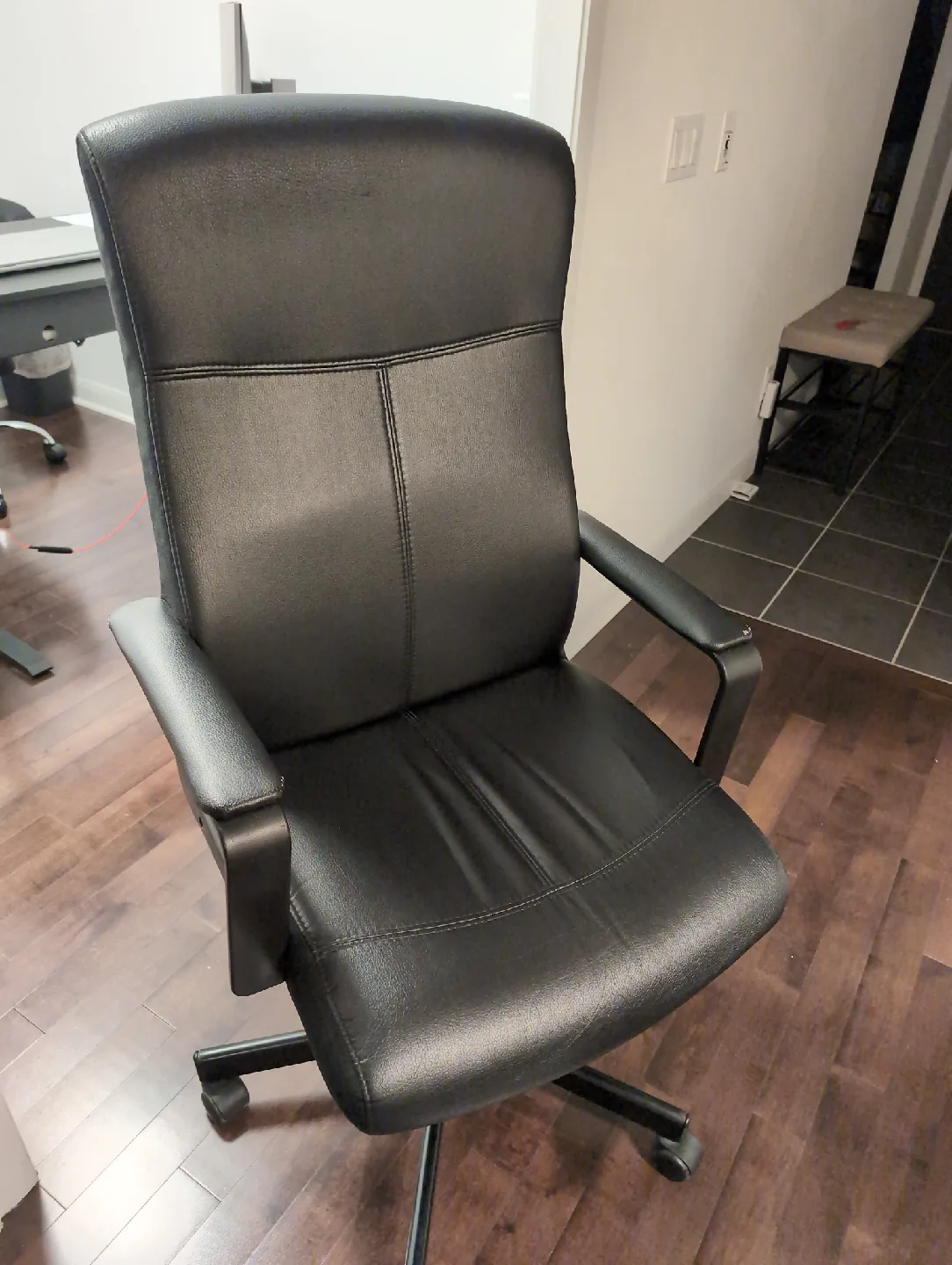 IKEA Black Office Chair image indicator(2)