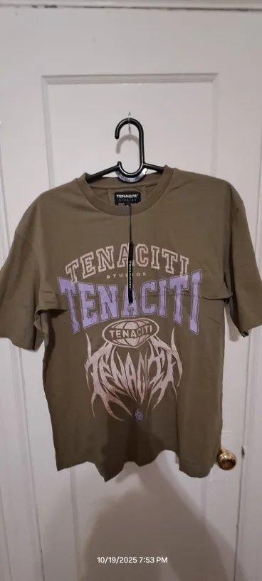 TENACITI Studios Olive Green Graphic Tee image indicator(3)