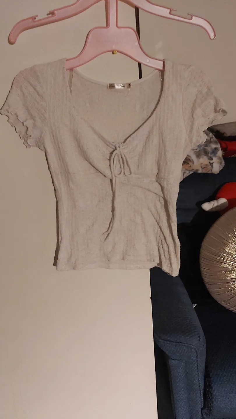 Heaven & Hip Cream Top thumbnail