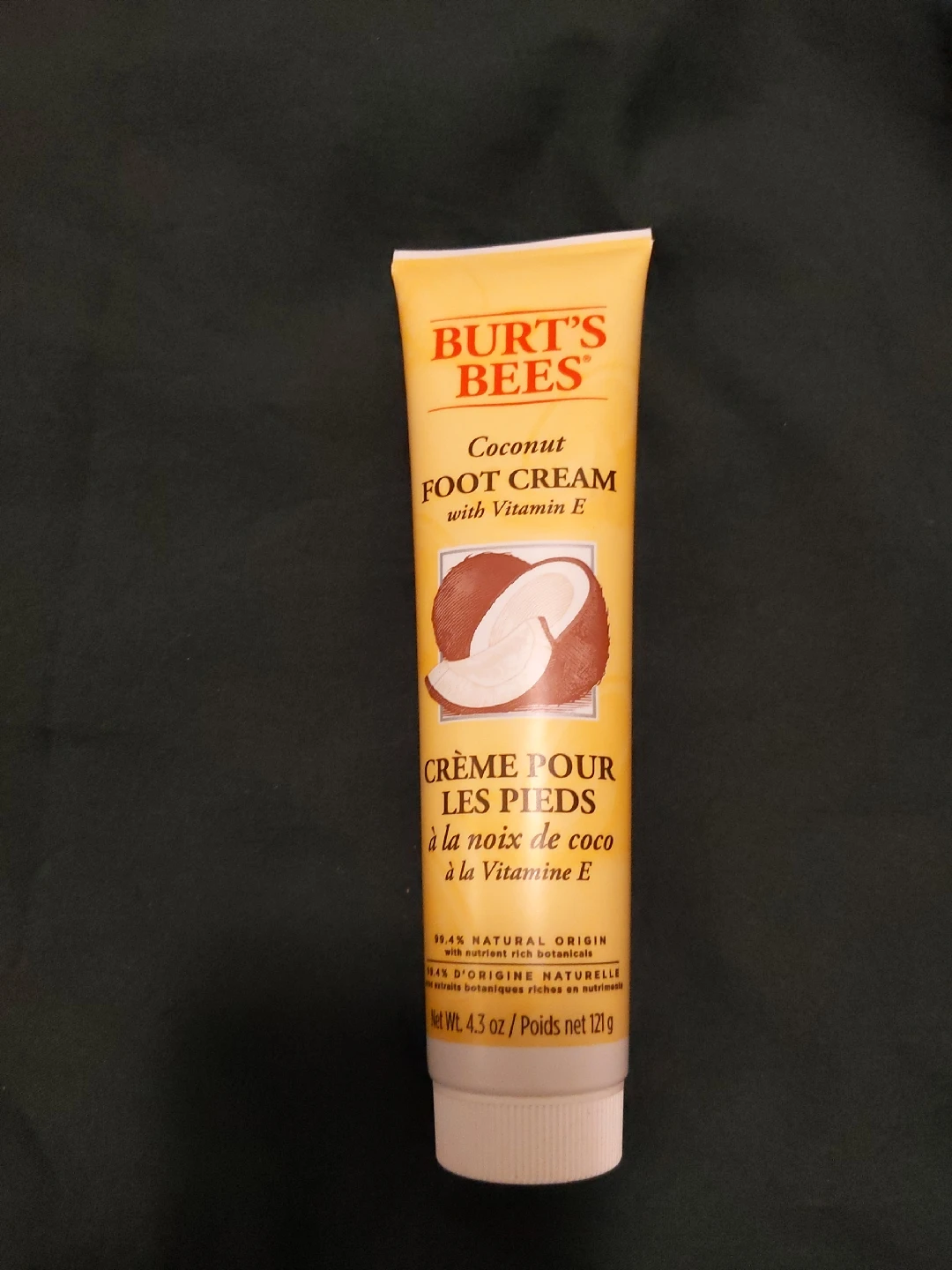 Burt's Bees Coconut Foot Cream 4.3 oz