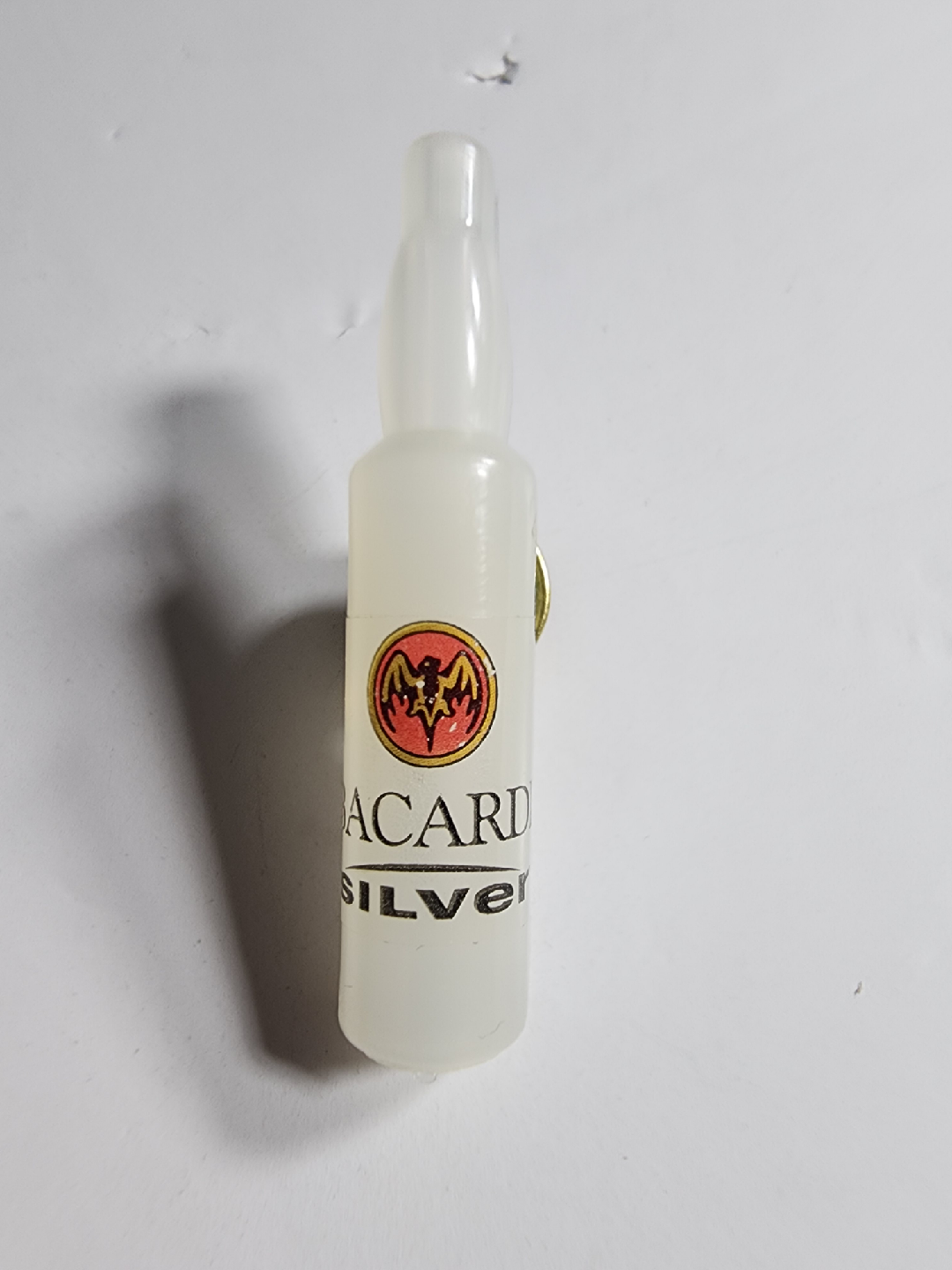 Bacardi Silver Bottle Pin