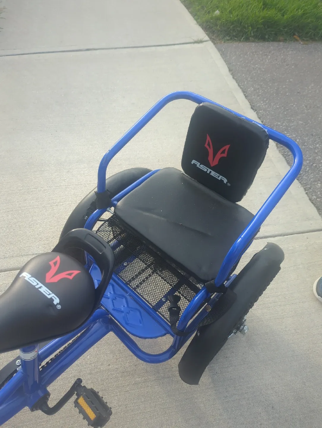 ASTER Blue Kids Tricycle with Basket image indicator(3)