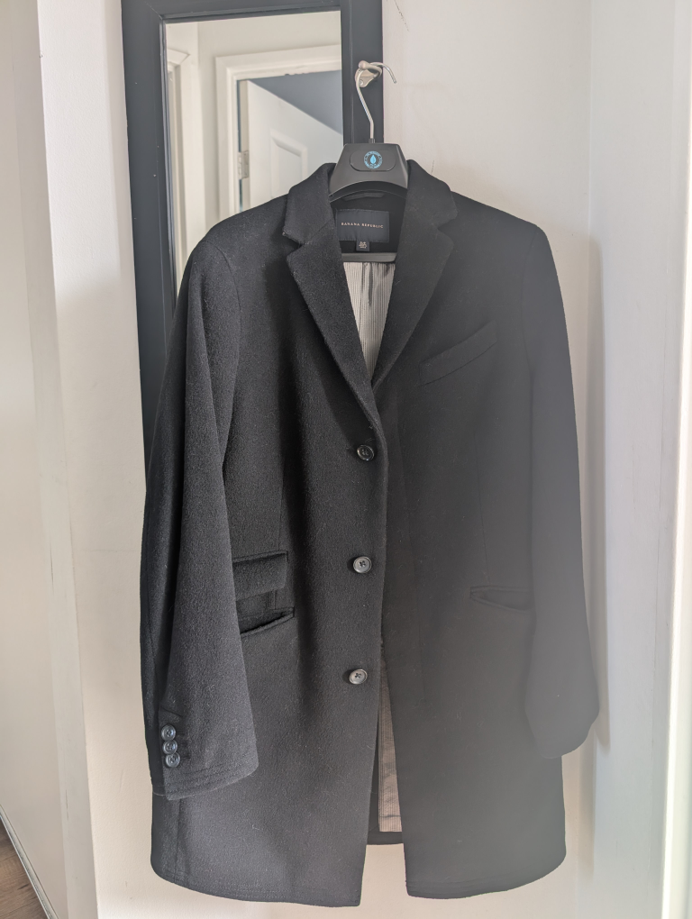 Banana Republic Black Coat - Size S - photo 2