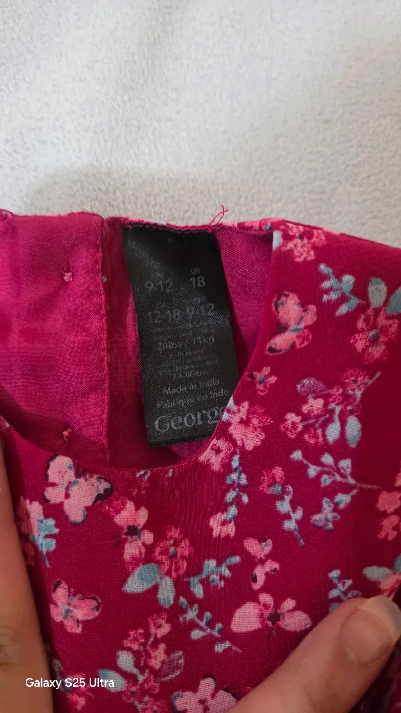 George Girls Dress, 9-12 Months image indicator(2)