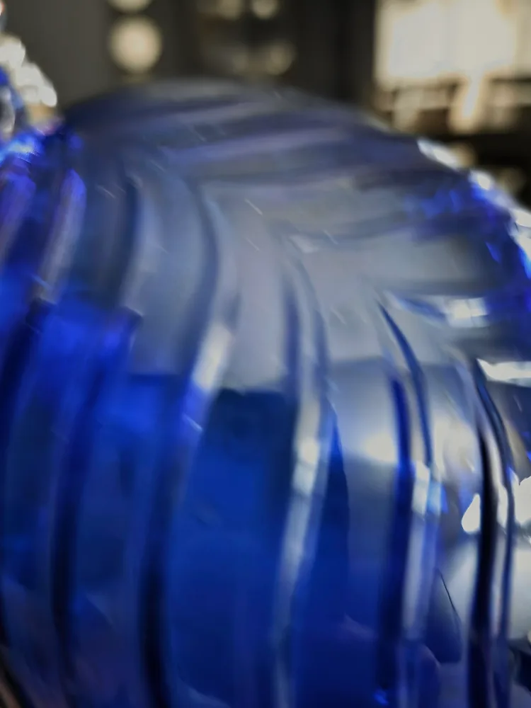 Vintage Cobalt Blue Vase image indicator(7)