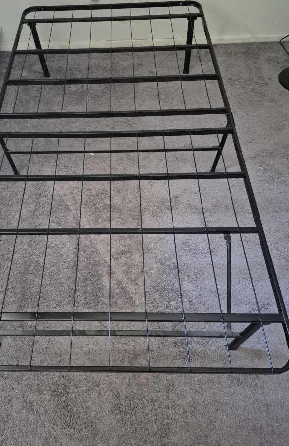 Metal Bed Frame - Black - photo 2