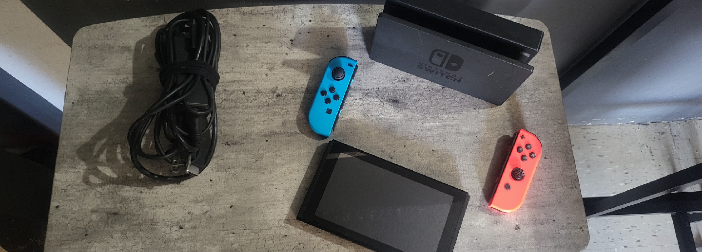 Nintendo Switch Console with Dock and Joy-Cons - photo 4