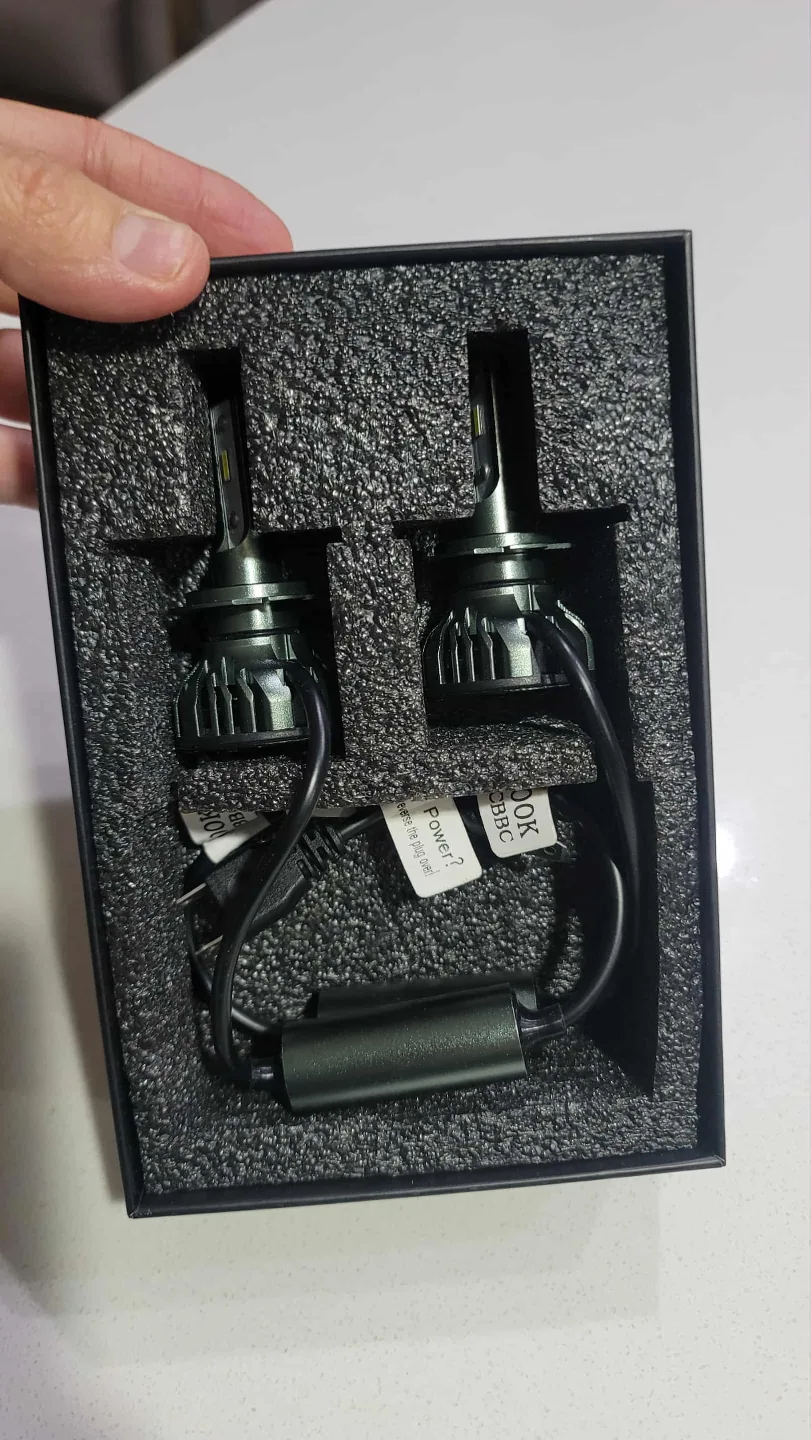 H7 LED Headlight Bulb 10000lm 6000K Cool White Conversion Kit image indicator(8)