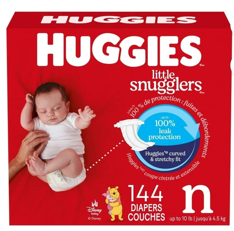 Huggies Snug & Dry Size 1 Diapers - 208 Count image indicator(2)