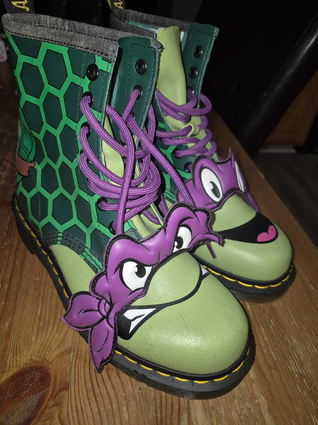 Dr. Martens x TMNT Donatello Boots image indicator(2)