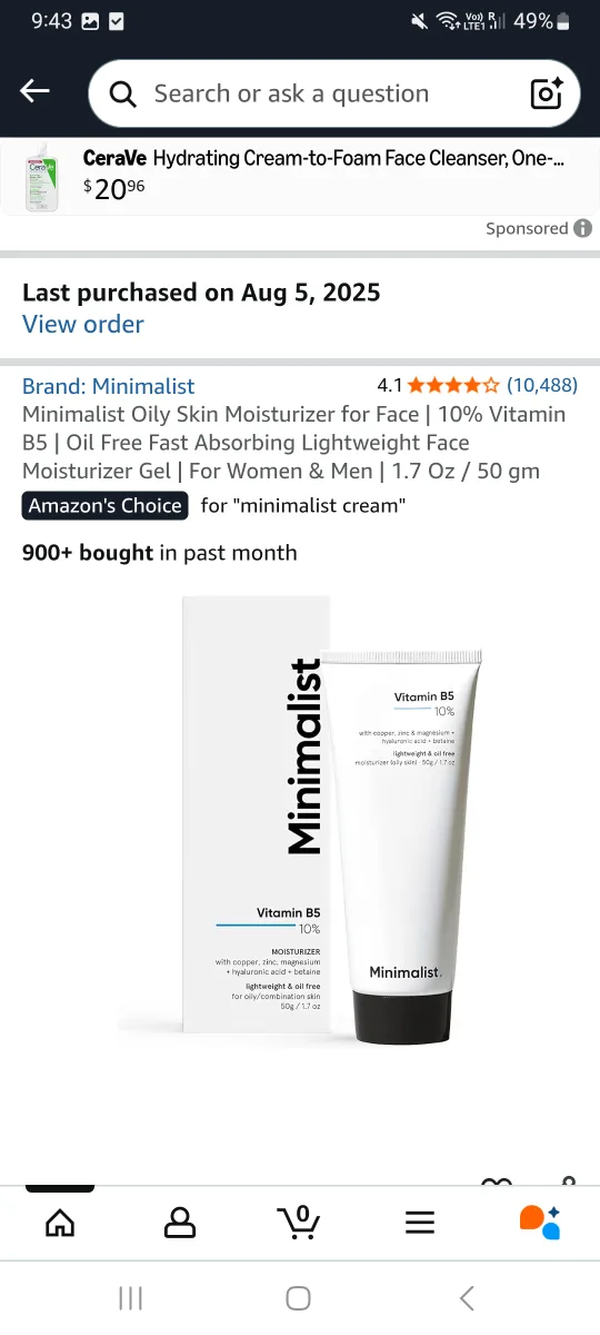 pore minimizer minimalist serum and cream image indicator(6)