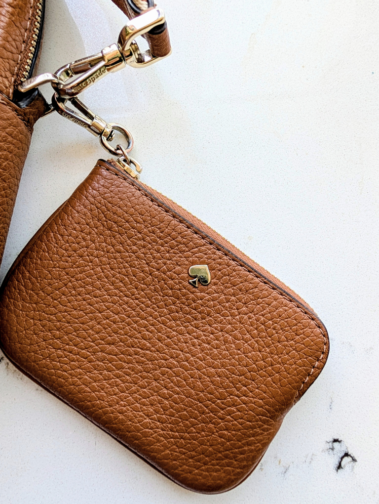 Kate Spade Brown Rosie North South Crossbody Phone Wallet Bag - photo 3