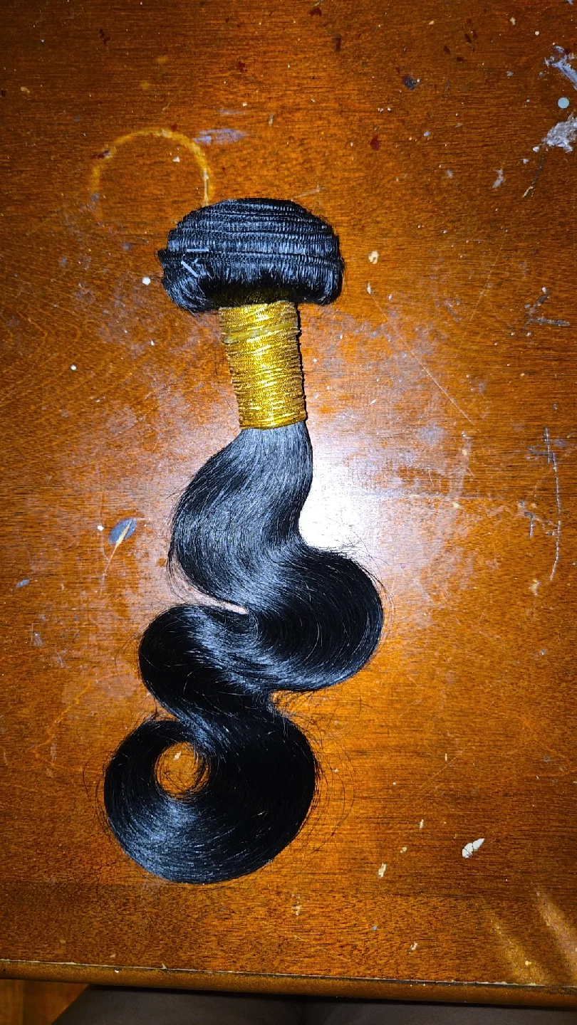 14" Black Hair Weave image indicator(2)