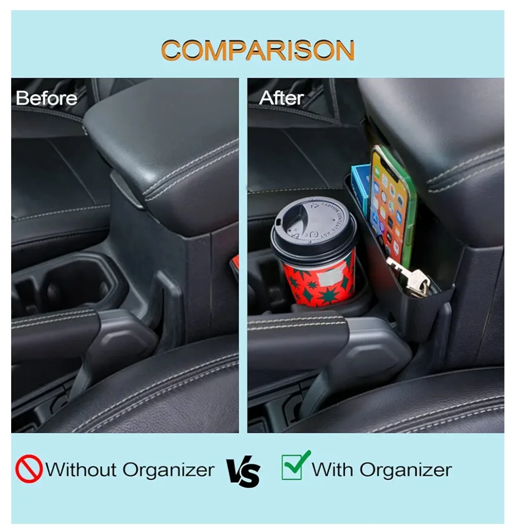 NEWJeep Wrangler/Gladiator Center Console Organizer image indicator(4)