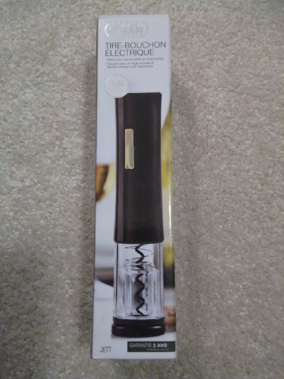 Jett Electric Corkscrew Wine Opener - Like New! - photo 4