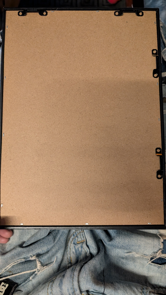 New Black Picture Box-Frame with Mounting Hardware - photo 3