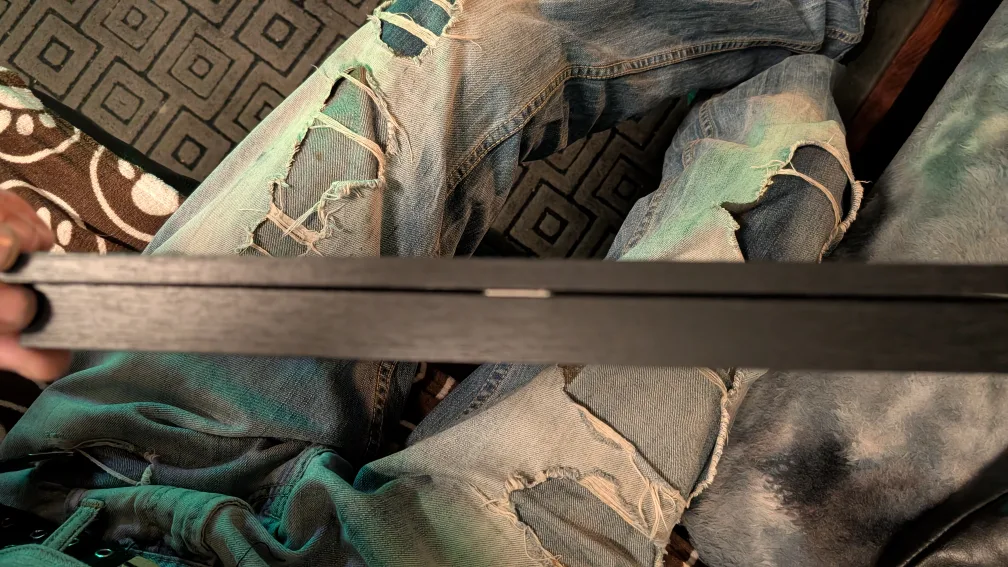 New Black Picture Box-Frame with Mounting Hardware image indicator(4)