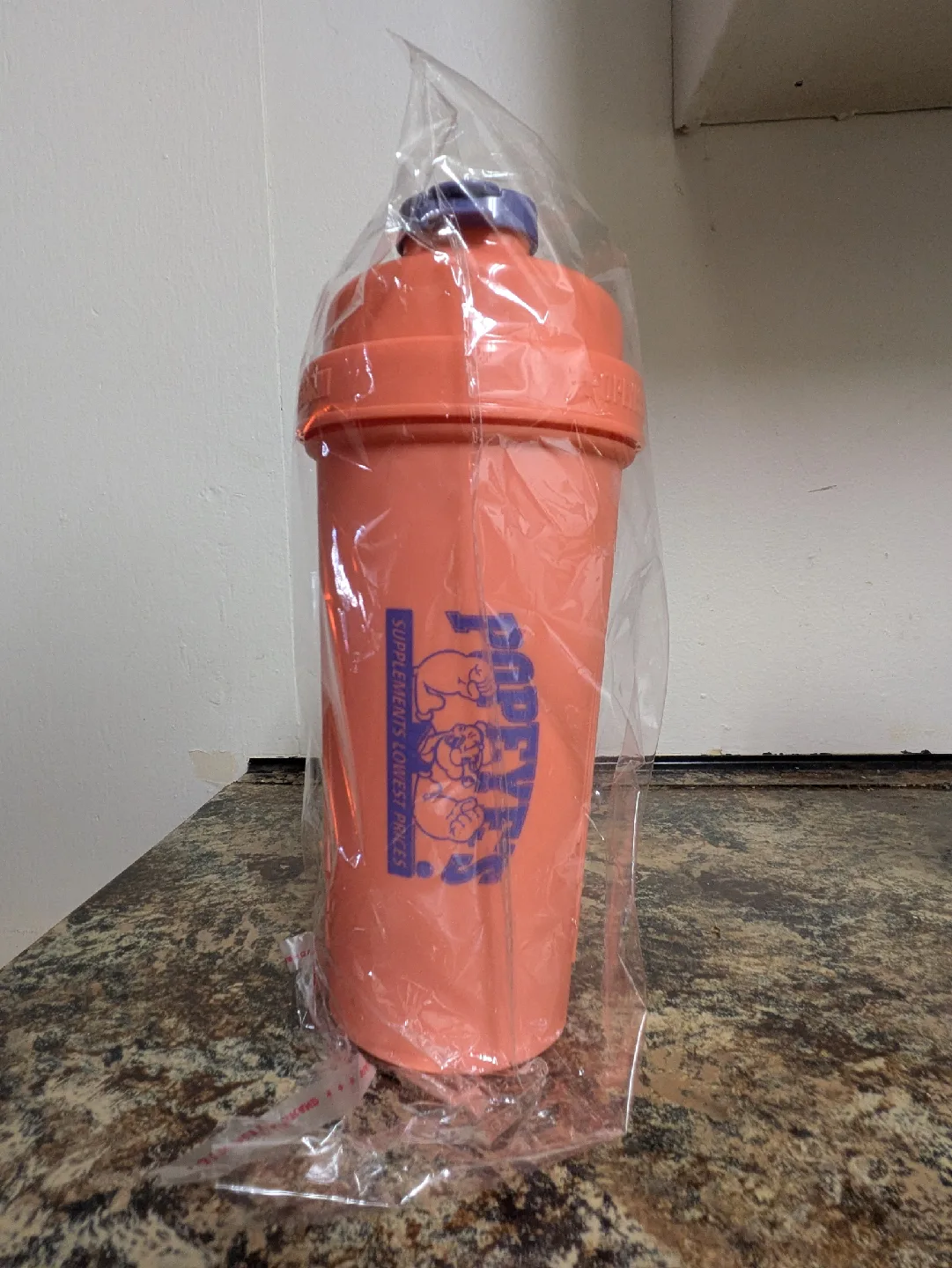 Popeye's Supplements Shaker Bottle - New! thumbnail
