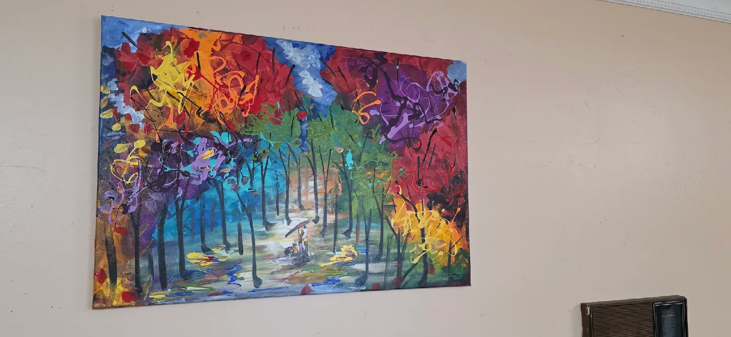 Original hand-painted painting by local artist Stanley image indicator(5)