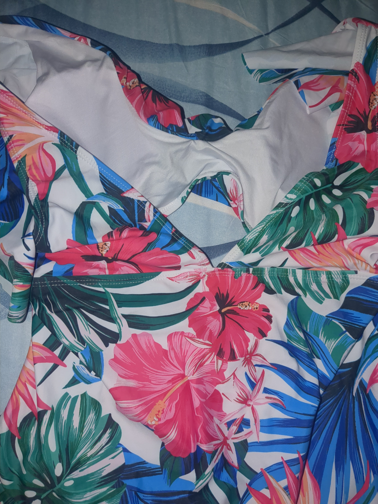 Aimage Floral Print swim suit- XL - photo 4