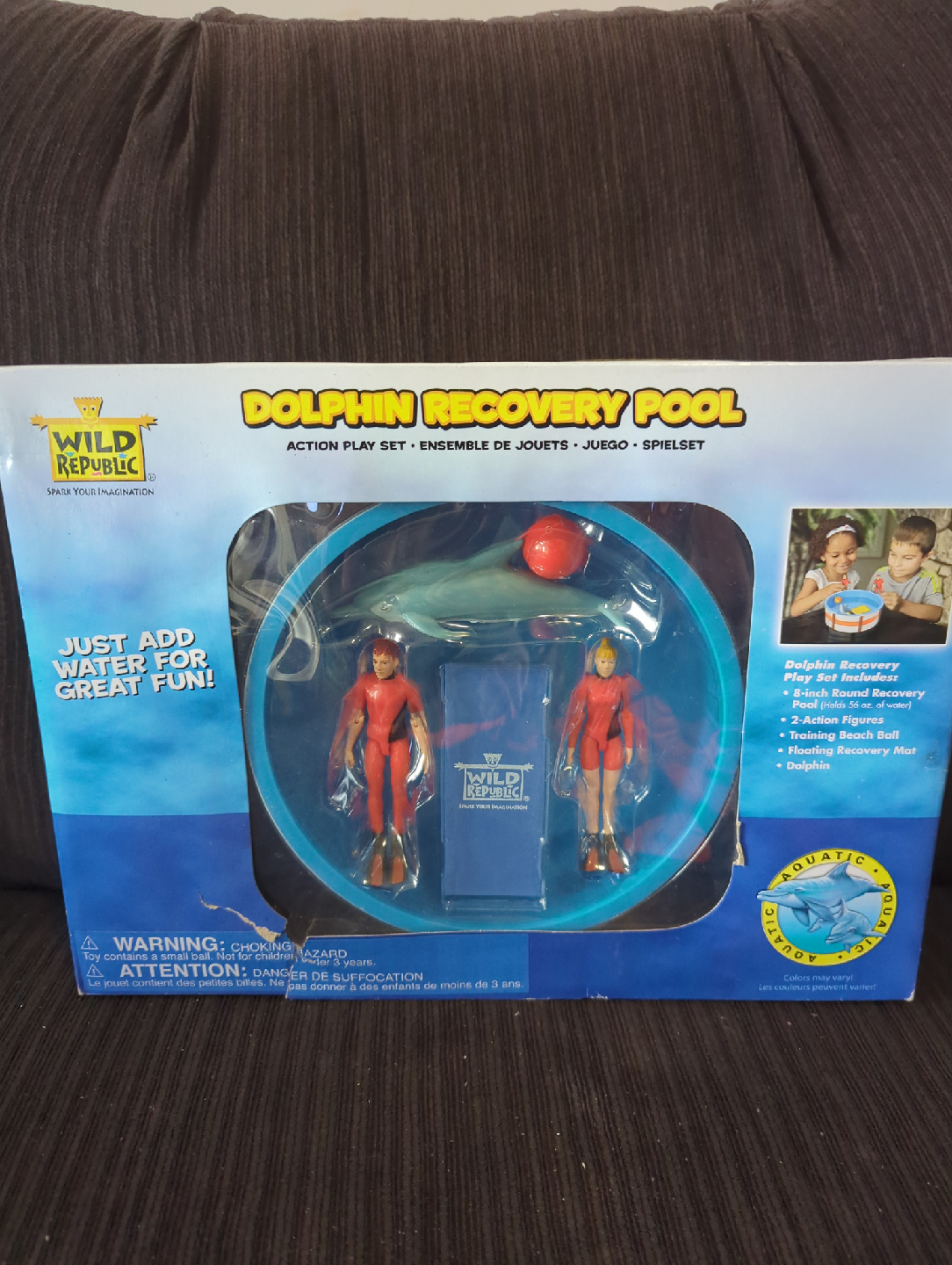 Wild Republic Dolphin Recovery Pool Action Play Set
