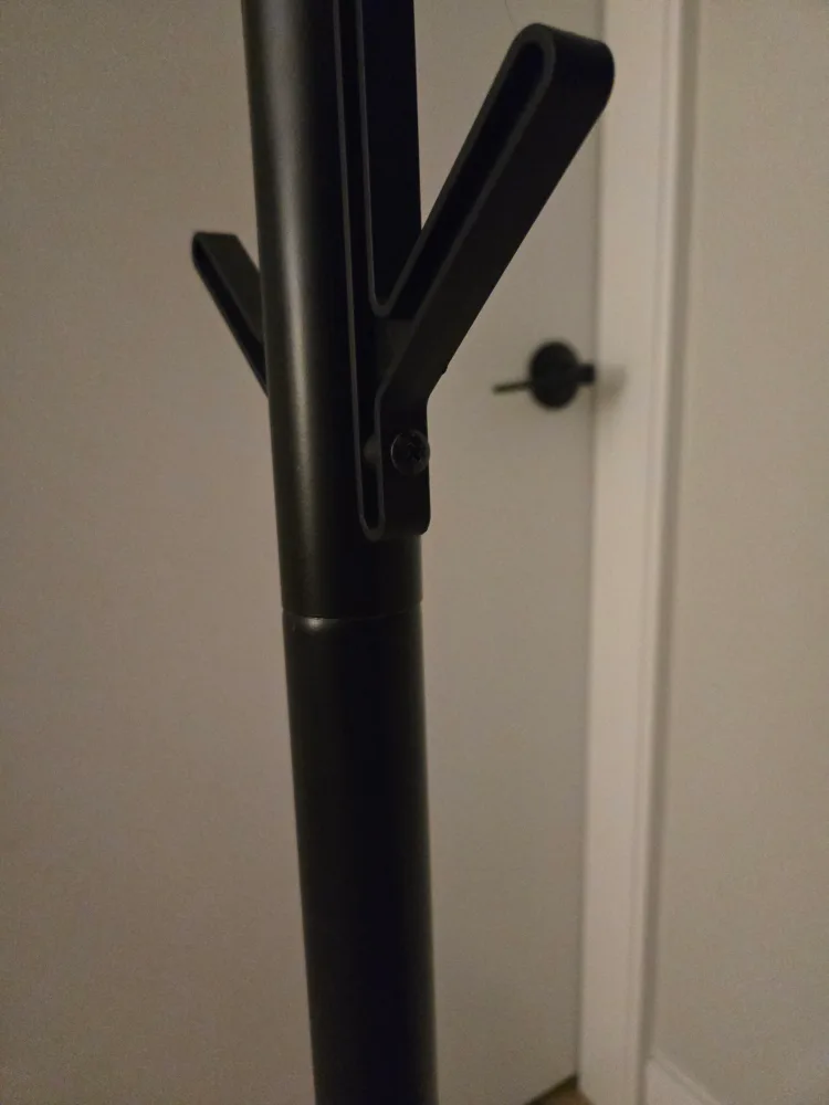 Black Metal Coat Rack Stand image indicator(2)