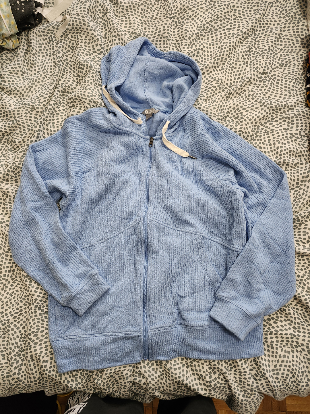 Athleta Blue Full Zip Hoodie