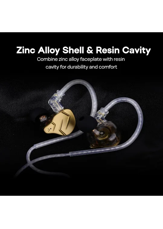 KZ ZSN PRO X Earphones - HiFi Zinc Alloy Elegance image indicator(4)