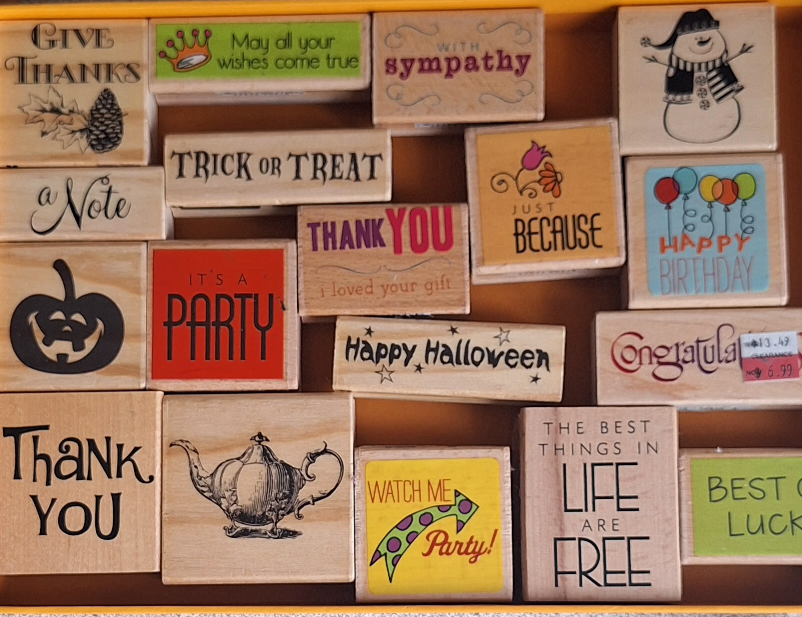 Variety of Craft Stamps - New & Used